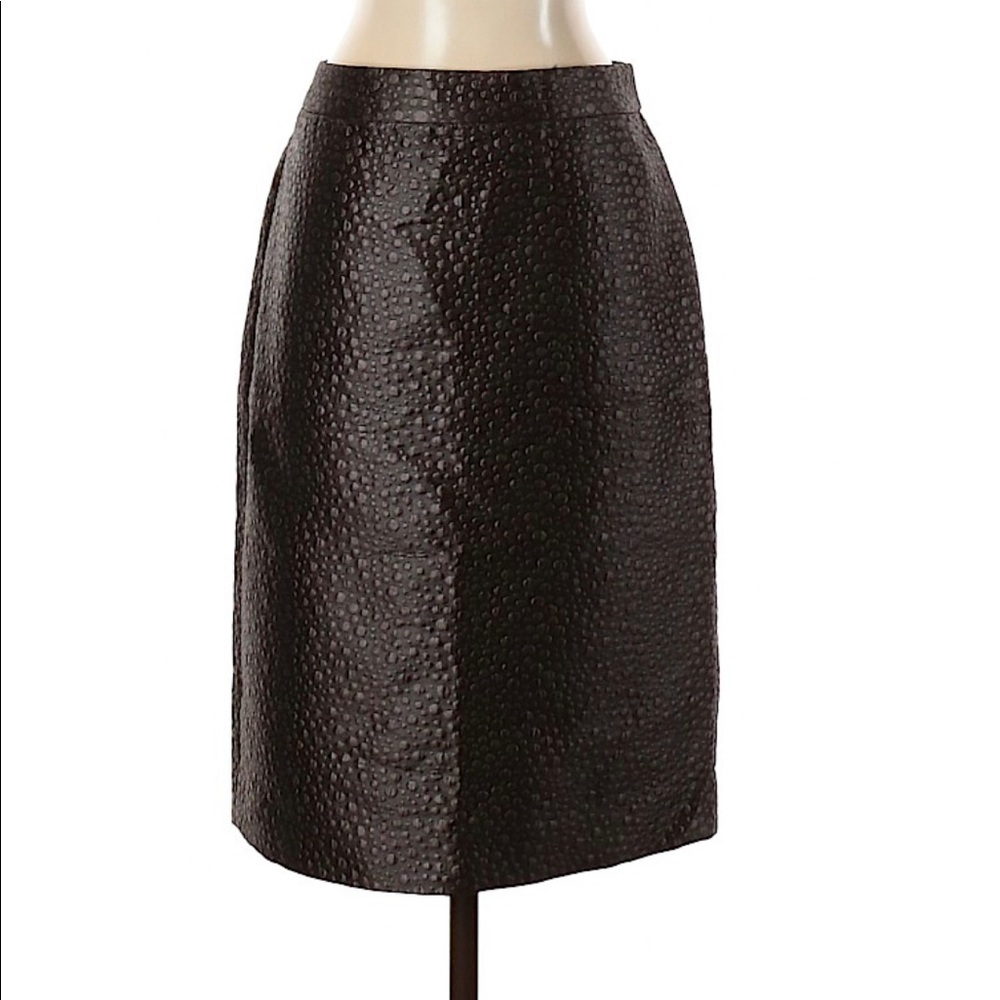 ❤️HOST PICK❤️ J. Crew jacquard dot pencil skirt